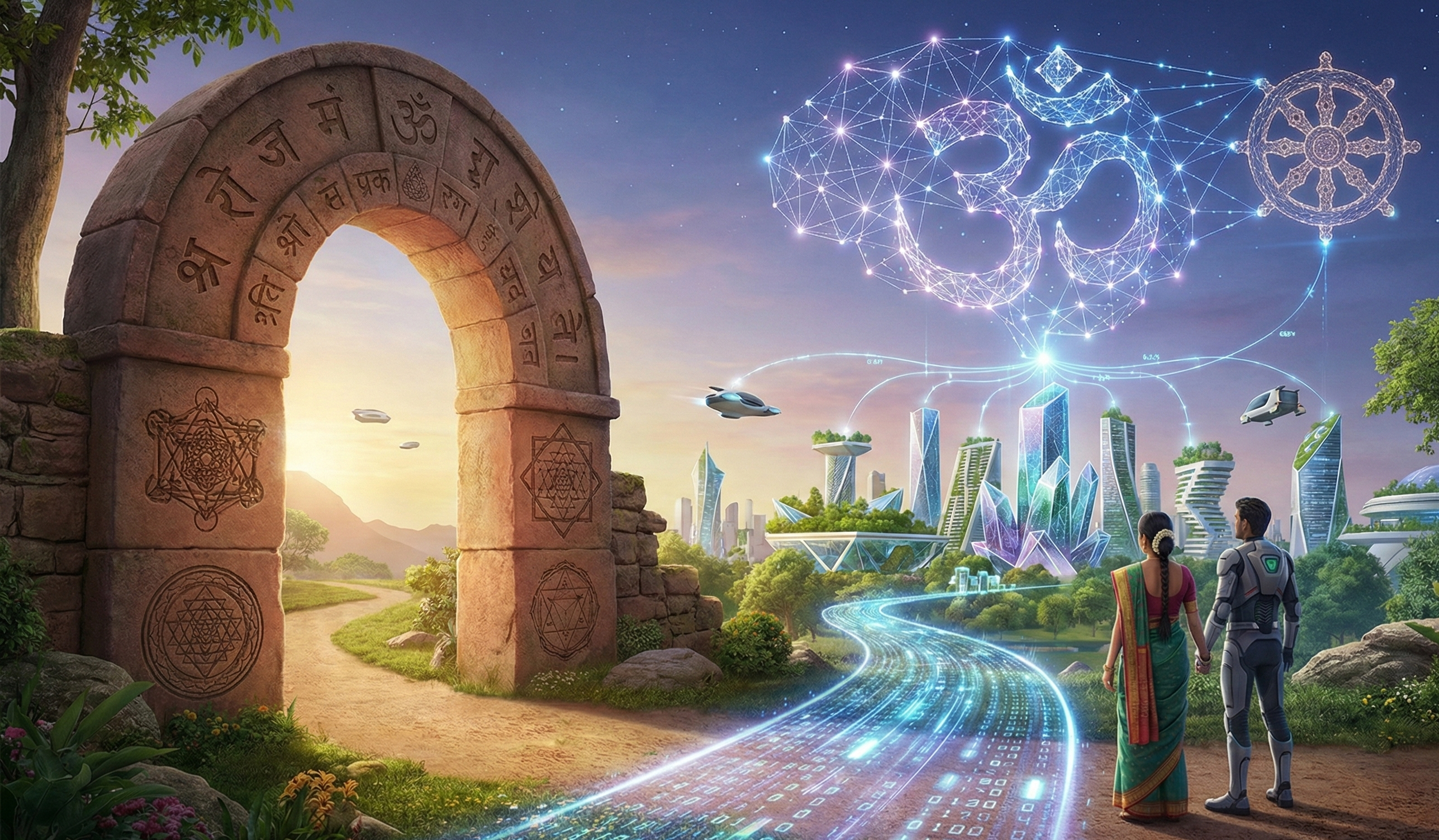 The Intersection of Vedic Wisdom and Machine Learning